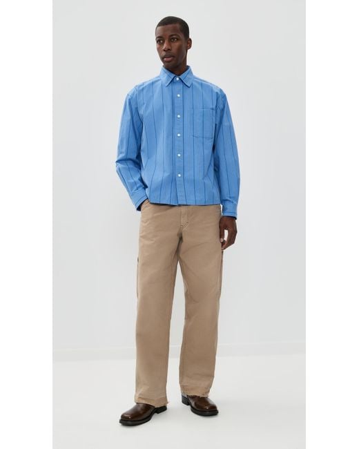 Maison Margiela Natural Canvas Work Pants for men