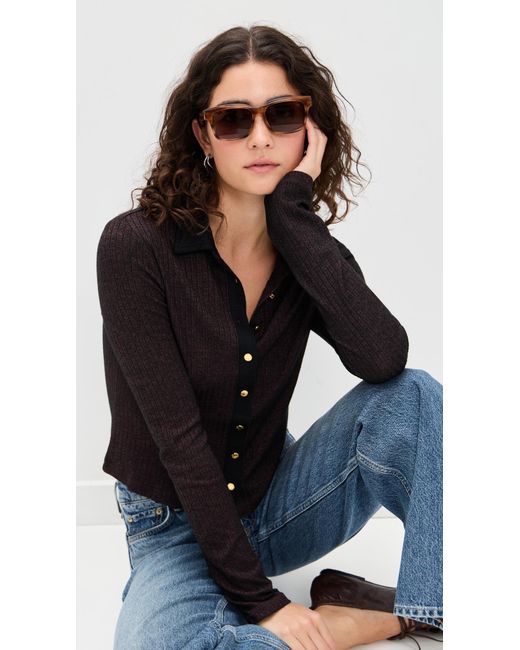Tory Burch Multicolor Square Sunglasses