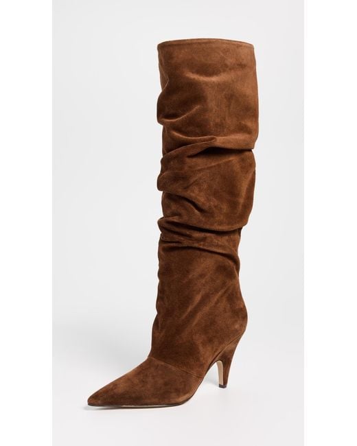 Alexandre Birman Brown Tati Slouch Boots