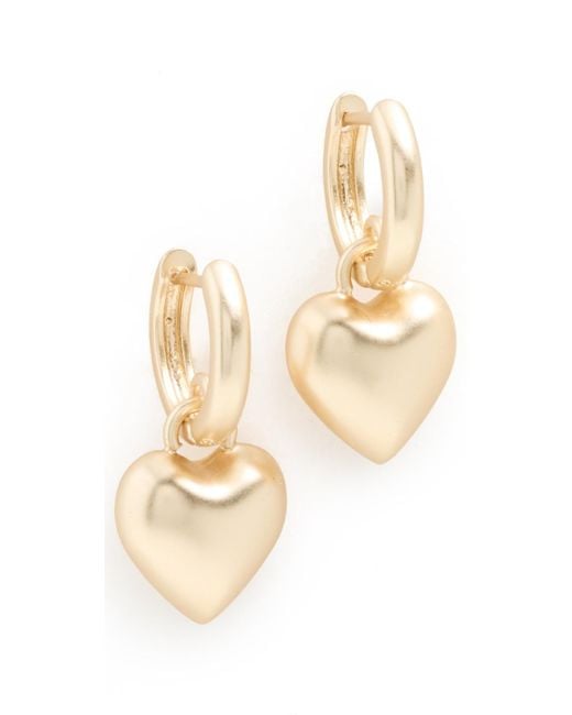 Roxanne Assoulin Natural The Itsy Bitsy Heart Earrings