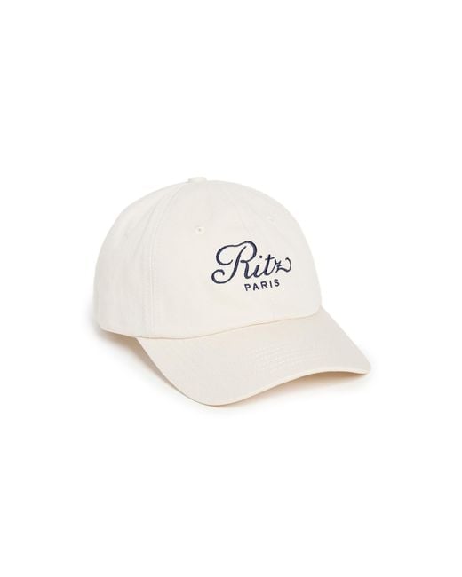 Ritz Paris Frame ベースボールキャップ ホワイト タグ付き FRAME X Ritz Paris Baseball Cap in White | Lyst