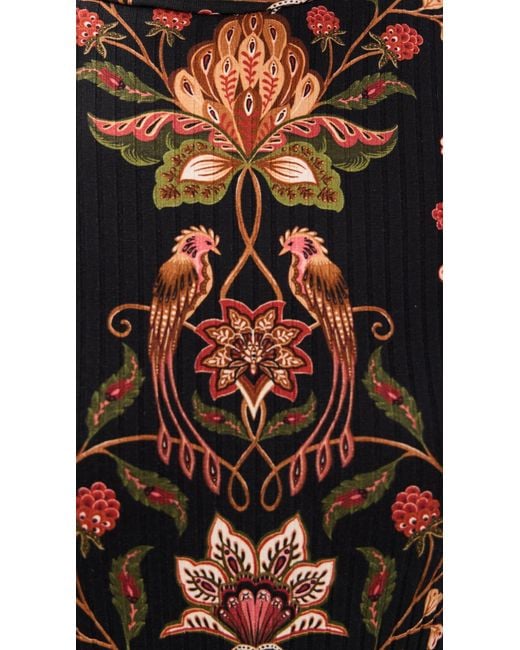 Farm Rio Black Thong Bodysuit