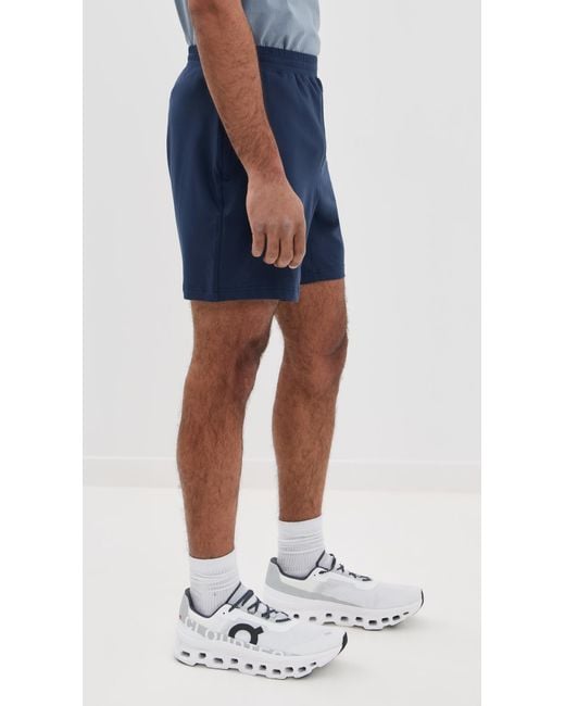 Alo Yoga Conquer React Performance Shorts 7 in Blue for Men | Lyst