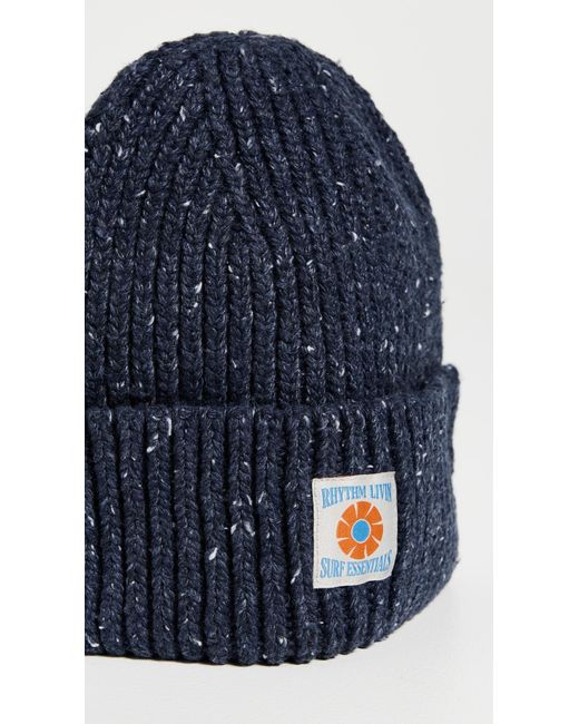 Rhythm Blue Habitat Beanie for men