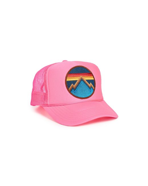 Aviator Nation Pink All Seasons Trucker Hat