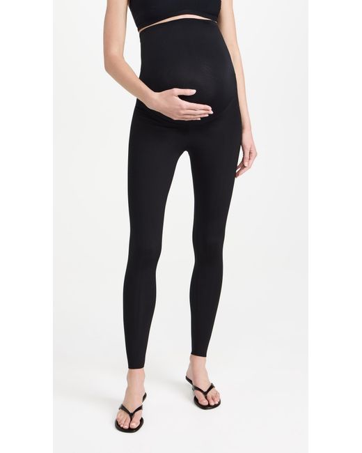 Commando Black Neoprene Maternity Leggings