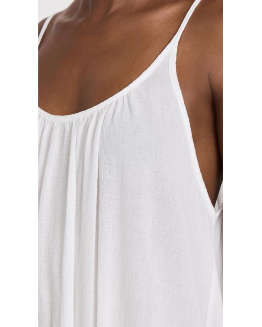 9seed White Tulum Cover Up