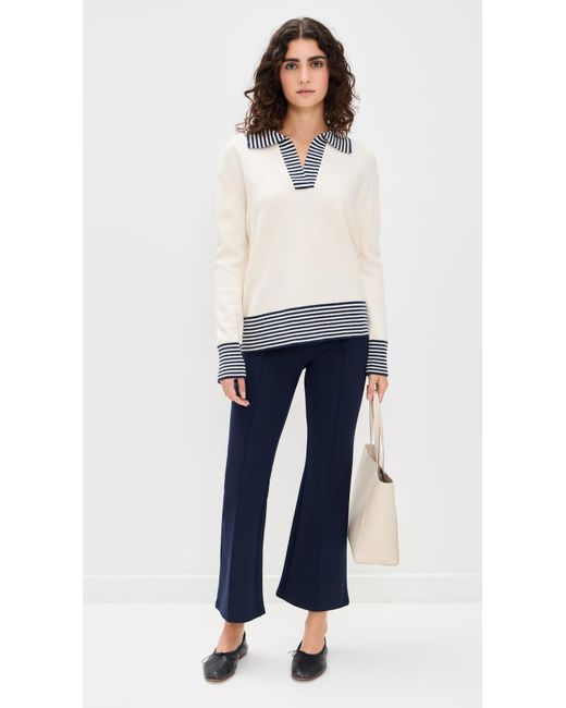 Addison Bay Carlyle Rugby Sweater in White | Lyst