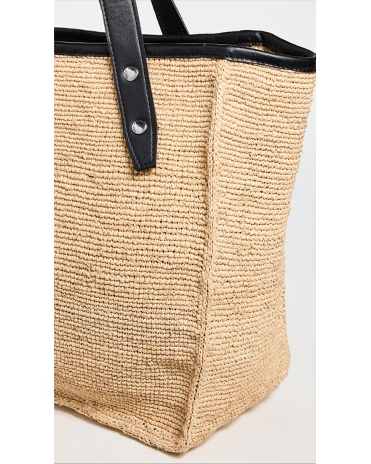Rag & Bone Daily Straw Tote in Natural | Lyst
