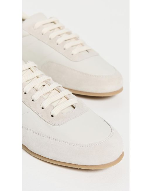 Common Projects White Minimal Runner Sneakers
