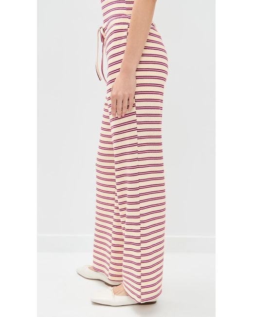 Bailey Rose Red Striped Pants