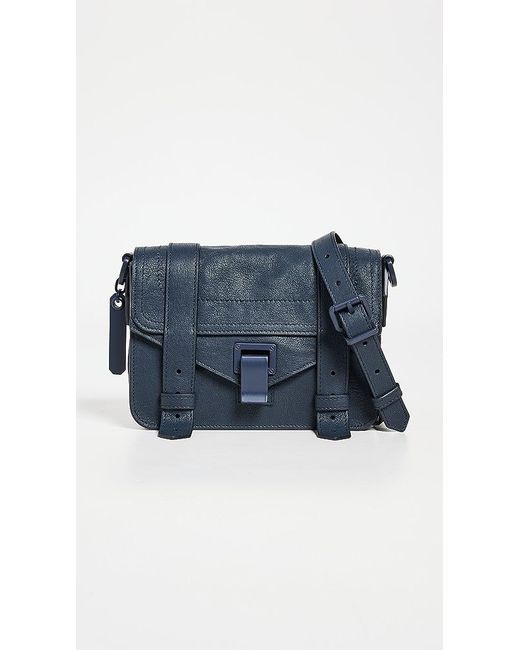 Proenza Schouler Tonal Ps1 Mini Crossbody Bag in Blue | Lyst