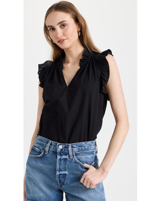 Xirena Blue Bex Top