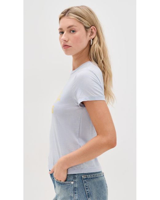 Re/done White Classic Montauk Tee