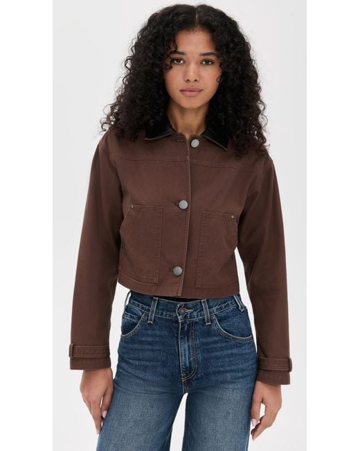 Le Bos Black Harriet Cropped Jacket