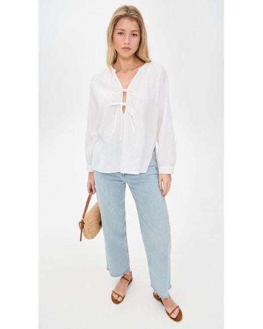 Rails White Brielle Top