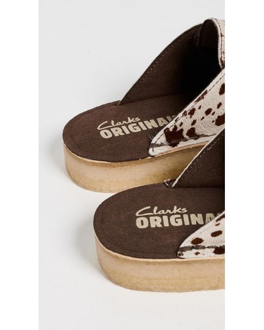Clarks Multicolor Desert Nomad Mules