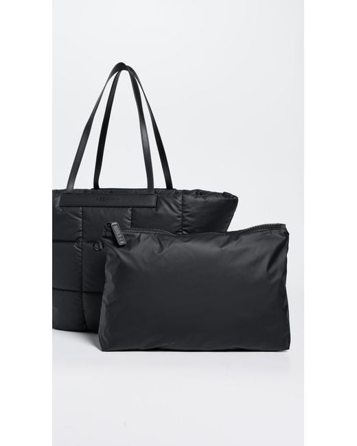 VEE COLLECTIVE Black Porter Basque Matte Bag