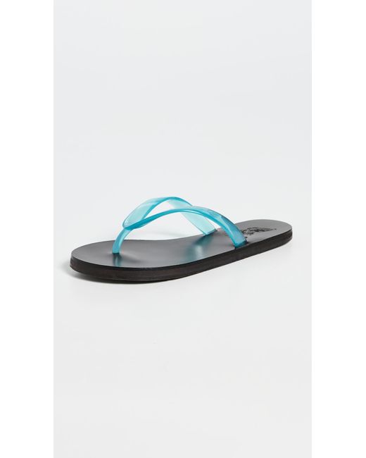 Ancient Greek Sandals Saionara Jelly Sandals in Blue | Lyst