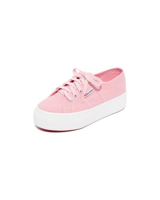 Superga 2790 Platform Sneakers in Pink | Lyst Canada
