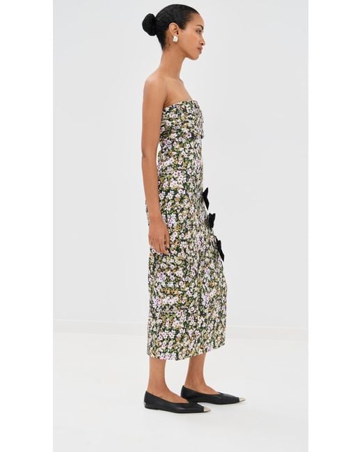 Kika Vargas Green Violeta Dress