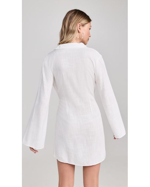 LSPACE White Las Palmas Dress