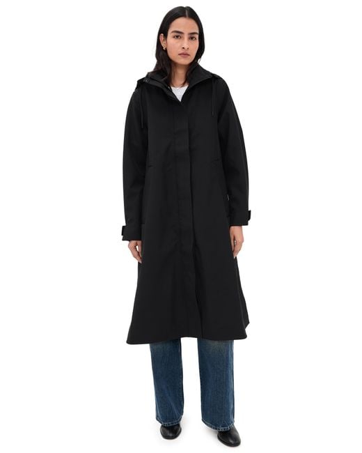 Rains Suva Vision Softshell A-Line W Jacket in Black | Lyst