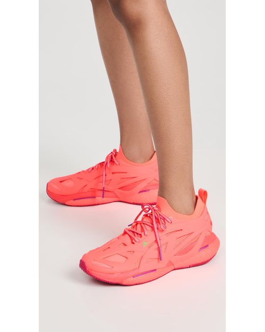 Adidas By Stella McCartney Pink Solarglide Running Sneakers