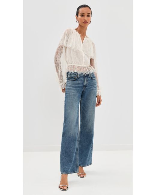 Cami NYC Blue Vitoria Blouse