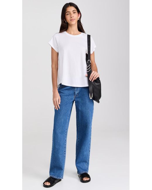 Nothing Please White Mouton Tee