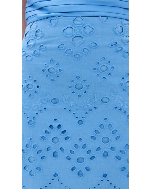 Figue Blue Poppy Skirt