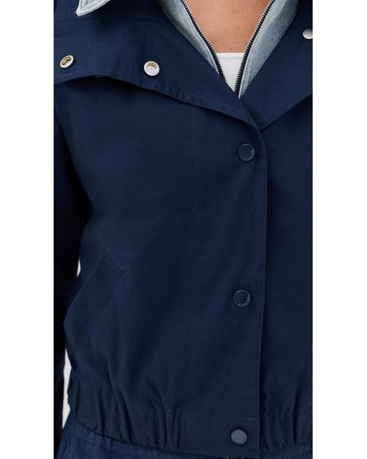 Jonathan Simkhai Blue Apollo Jacket