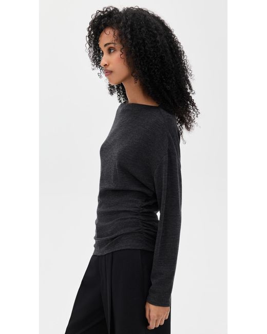 Vince Black Draped Top