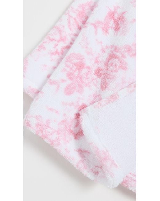 LoveShackFancy Pink Hand Towel