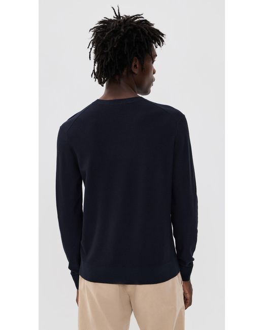 Theory Blue Riland Crew Neck for men
