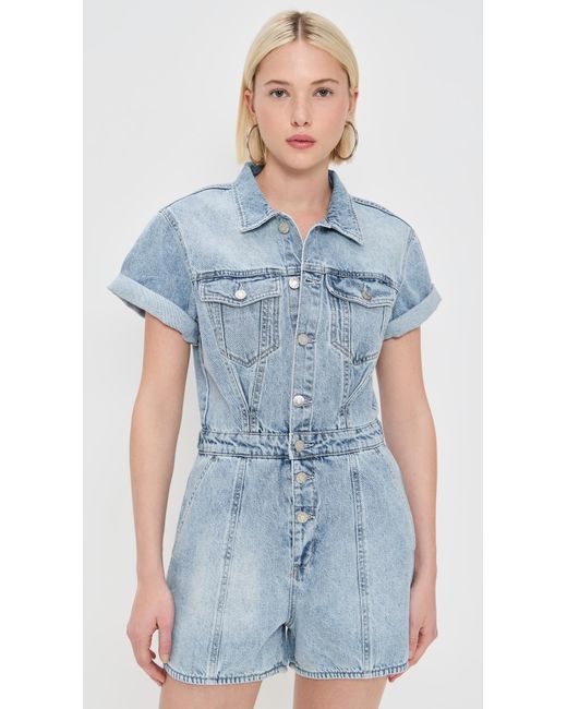 DAZE Blue Topanga Romper