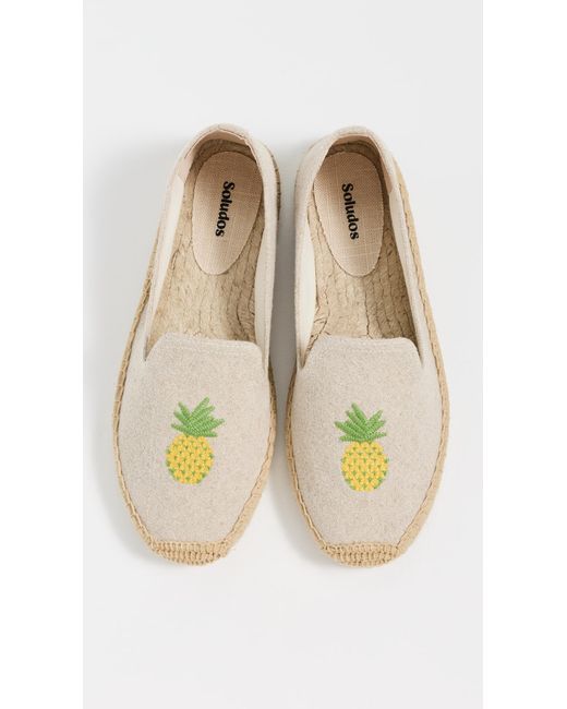 Soludos White The Smoking Espadrilles
