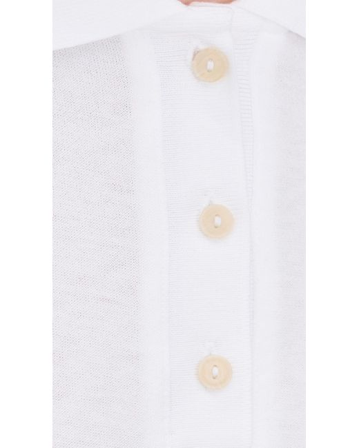 Vince White Easy Polo