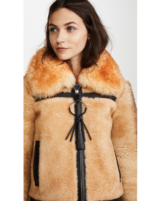 Coach 1941 hotsell shearling coat