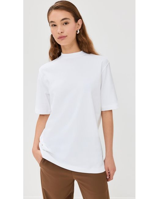 Tibi White Perfect Tee