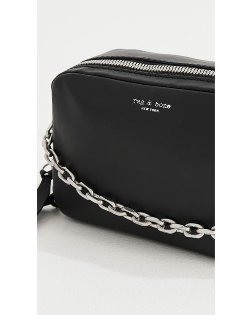 Rag & Bone Black Cami Chain Camera Bag