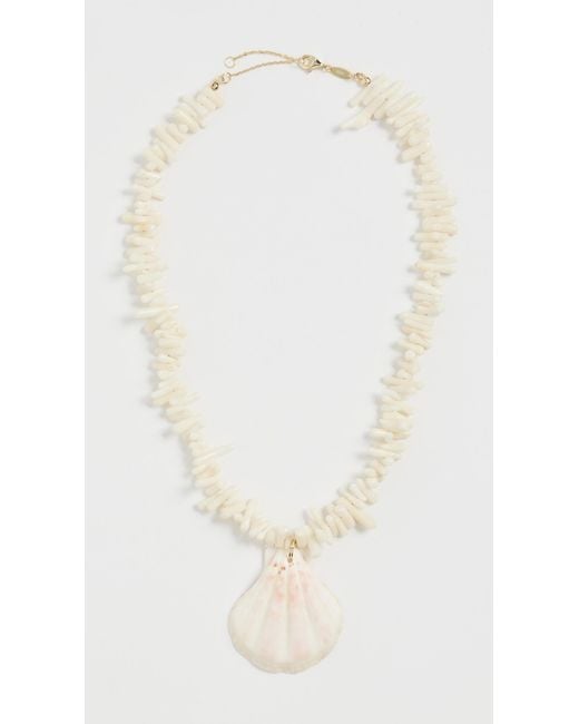 Shashi White Pelicano Necklace