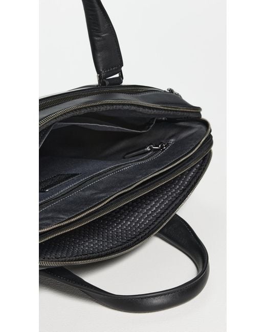 Tumi Black Sycamore Slim Briefcase for men