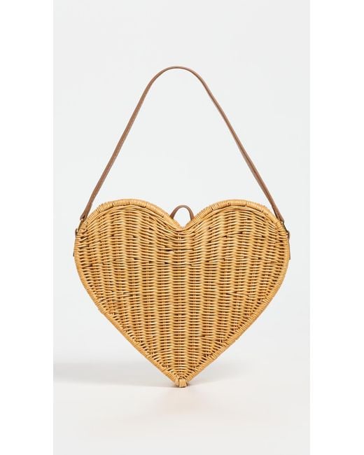 Serpui White Pulsating Heart Bag