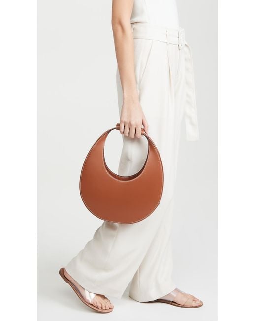 Staud Natural Moon Bag