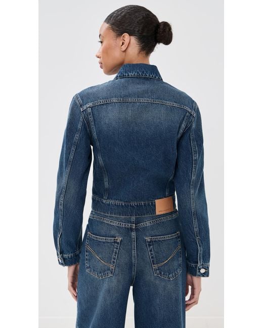 Stella McCartney Blue Button Up Denim Jacket