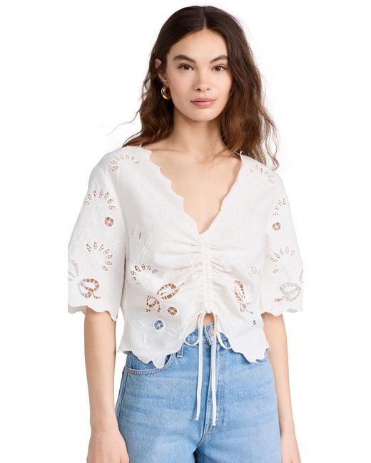Mother White The Ocial Butterfly Top