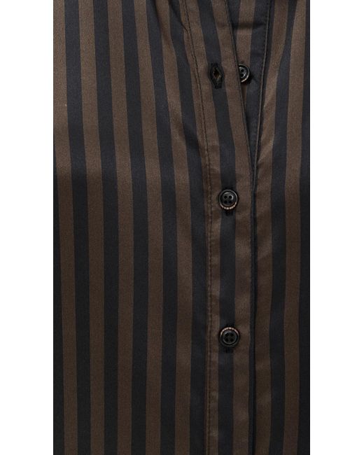 SPRWMN Black Fonda Button Up