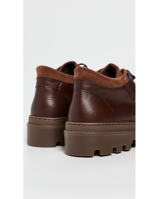 Naguisa Brown Abra Hiker Boots