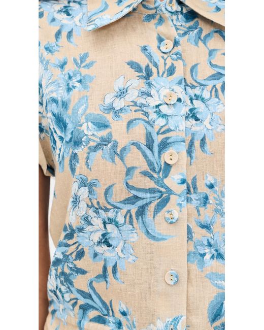 Cara Cara Blue Octavia Top